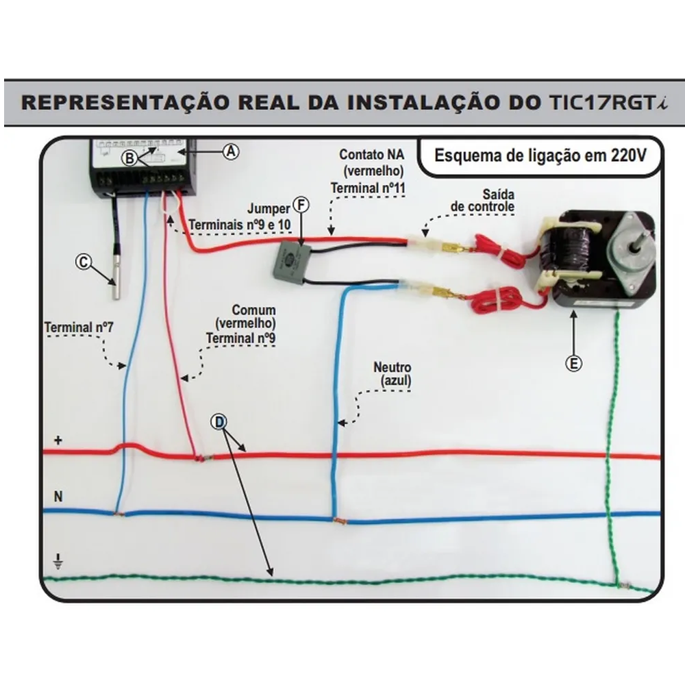 Controlador de Temperatura Digital TIC-17RGTi Bivolt 2 controlador temperatura tic 17 rgti bivolt 02.fw