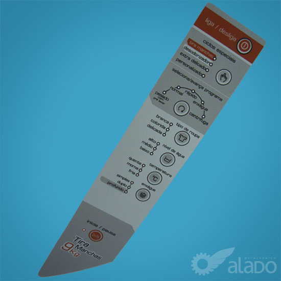 Adesivo Painel Compatível Lavadora Brastemp 8kg BWH08B Sense - Substitui 326035819 1 Adesivo Painel Compatível Lavadora Brastemp 8kg BWH08B Sense - Substitui 326035819