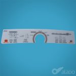 Adesivo Painel Compatível Branco Lavadora Brastemp Ative 11kg BWU11A - Substitui W10463579