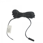 Sensor de Temperatura NTC 10K Full Gauge SB41 Preto com Cabo de 2 Metros | Sobreinjetado para Ar Condicionado