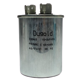 Capacitor Dugold 25MFD 440V TML Plástico CBB60