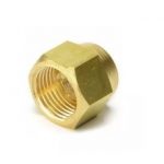 Porca Latão Forjada 7/8 SAE - Para Conexão Tubos Ar Condicionado e Refrigeração