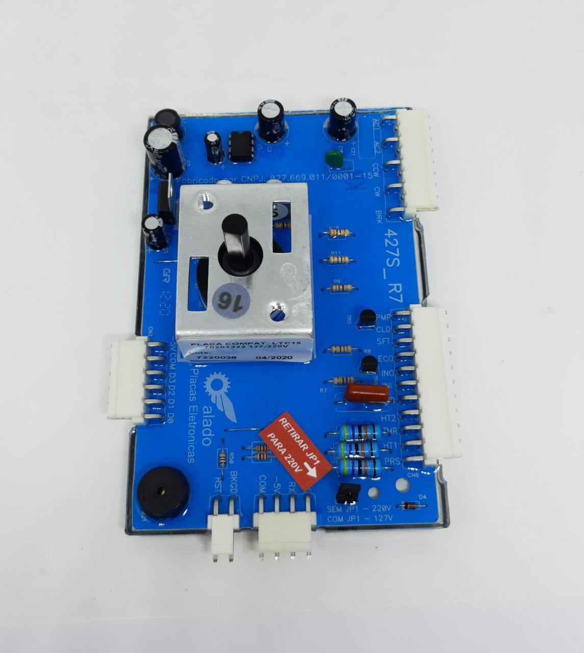 Placa Potência Electrolux LTC15 15kg Alado - Substitui 70201322 Bivolt 1 Placa Potência Electrolux LTC15 15kg Alado - Substitui 70201322 Bivolt