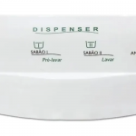Puxador Brastemp Dispenser M29649 M116710 - Para Modelos BQW22BCD BWQ24AB BWF06 BWF07 BWF08A para Lavadora